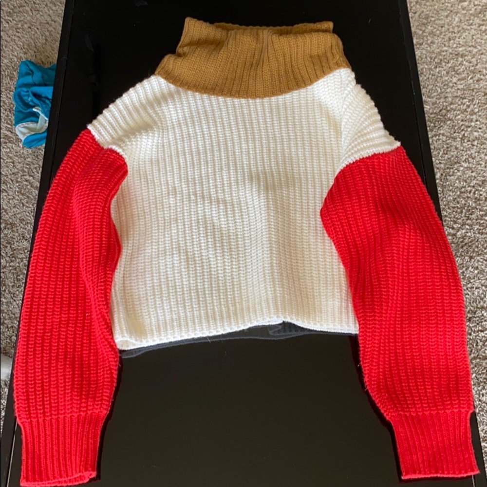 Forever 21 cropped knit sweater